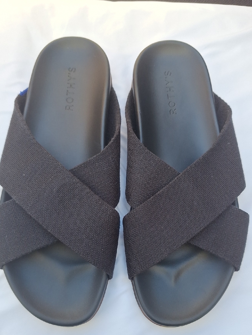 Rothy's The Weekend Slide Black